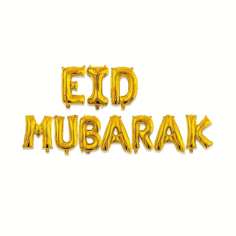 Eid Mubarak Balloon Banner