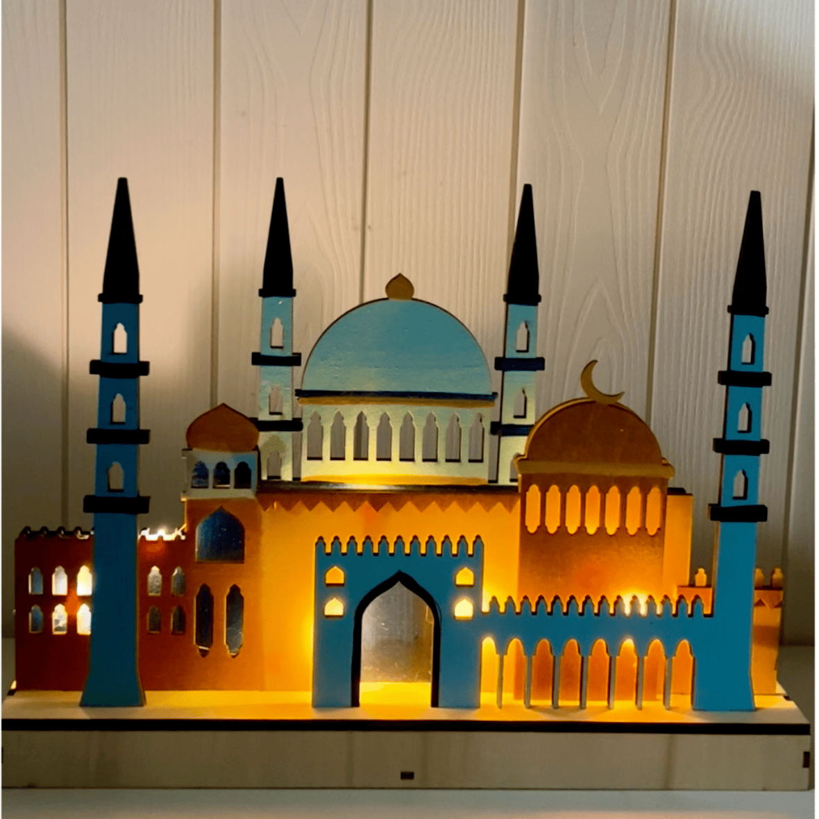 Masjid Decorative Light Table Centerpiece